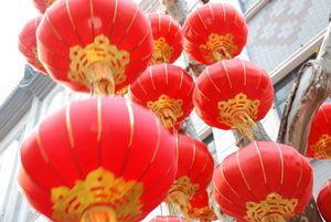 Red Lanterns in Shanghai