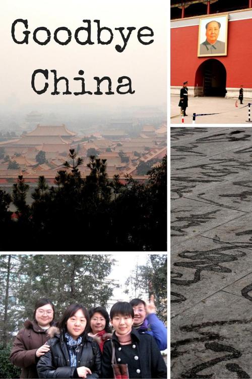 Goodbye China