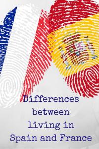Differences between living in Spain and France