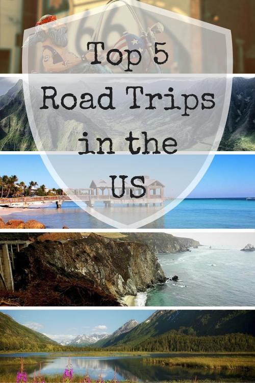 Top 5 Road Trips in the US