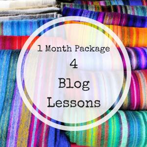 Blog Training 4 lessons
