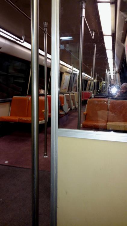Metro at 5 PM on a Snow Day in Washington DC