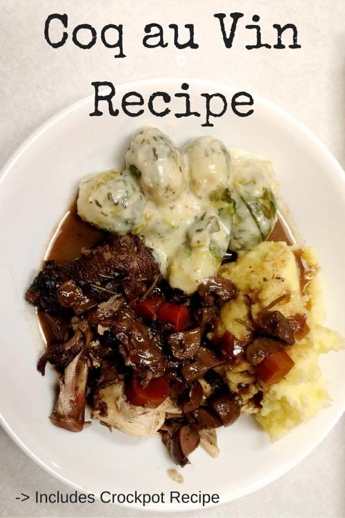 Coq au Vin Crockpot Recipe