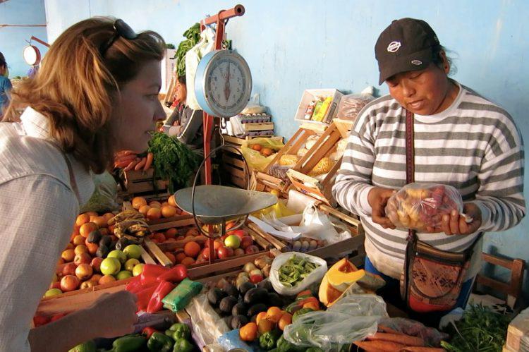 Authentic Food Quest Argentina Book Review - Market in Argentina