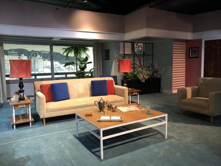 Set Living Room of the "I Love Lucy" Show in the Lucile Ball Museum in Jamestown NY