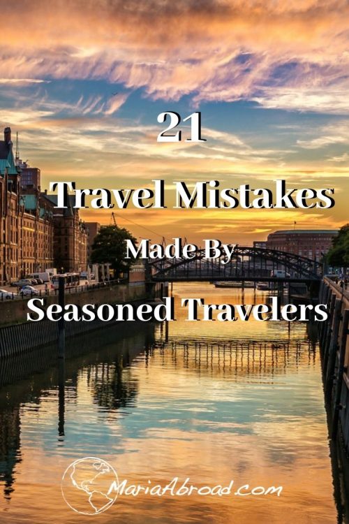 Read this before you take any trip. Everyone makes mistakes by luckily experts make them before you do. Learn from these seasoned travelers to ensure your trip is a smooth one. #worldlytrip #worldtravel #travelitinerary #traveltips #travel #travelmistakes #mariaabroad #packingtips #traveling